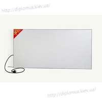 ™Кам-ін Eco-heat 375 колір - білий, управління - кнопка вкл./відкл.