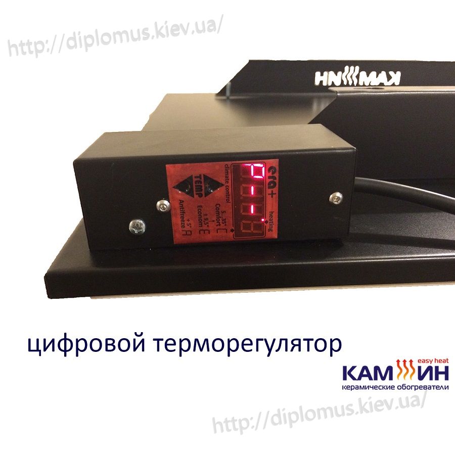 ™Кам-ін Еasy-heat 475 T колір - чорний, управління - терморегулятор добового циклу (фото 70х70 № 2)