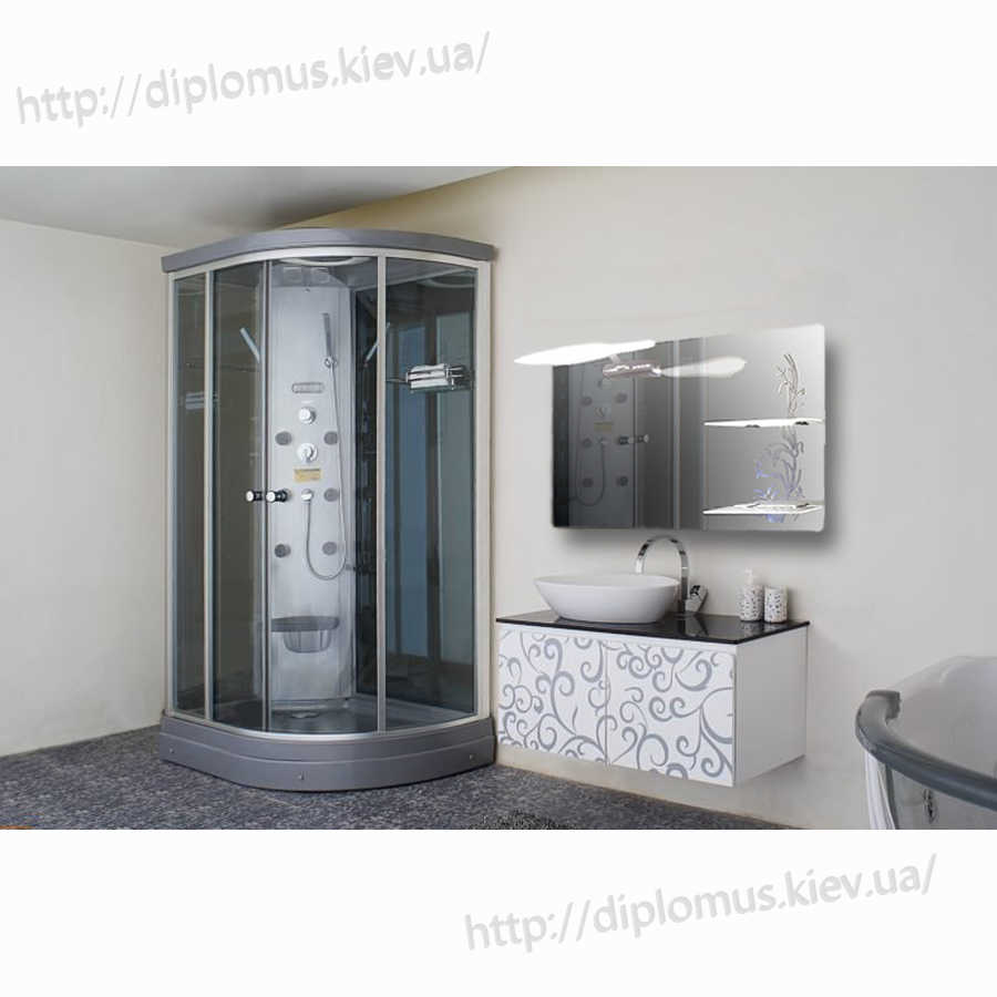 ™Тепла компанія HGlass IHM 6010 L колір - дзеркало (фото 70х70 № 2)